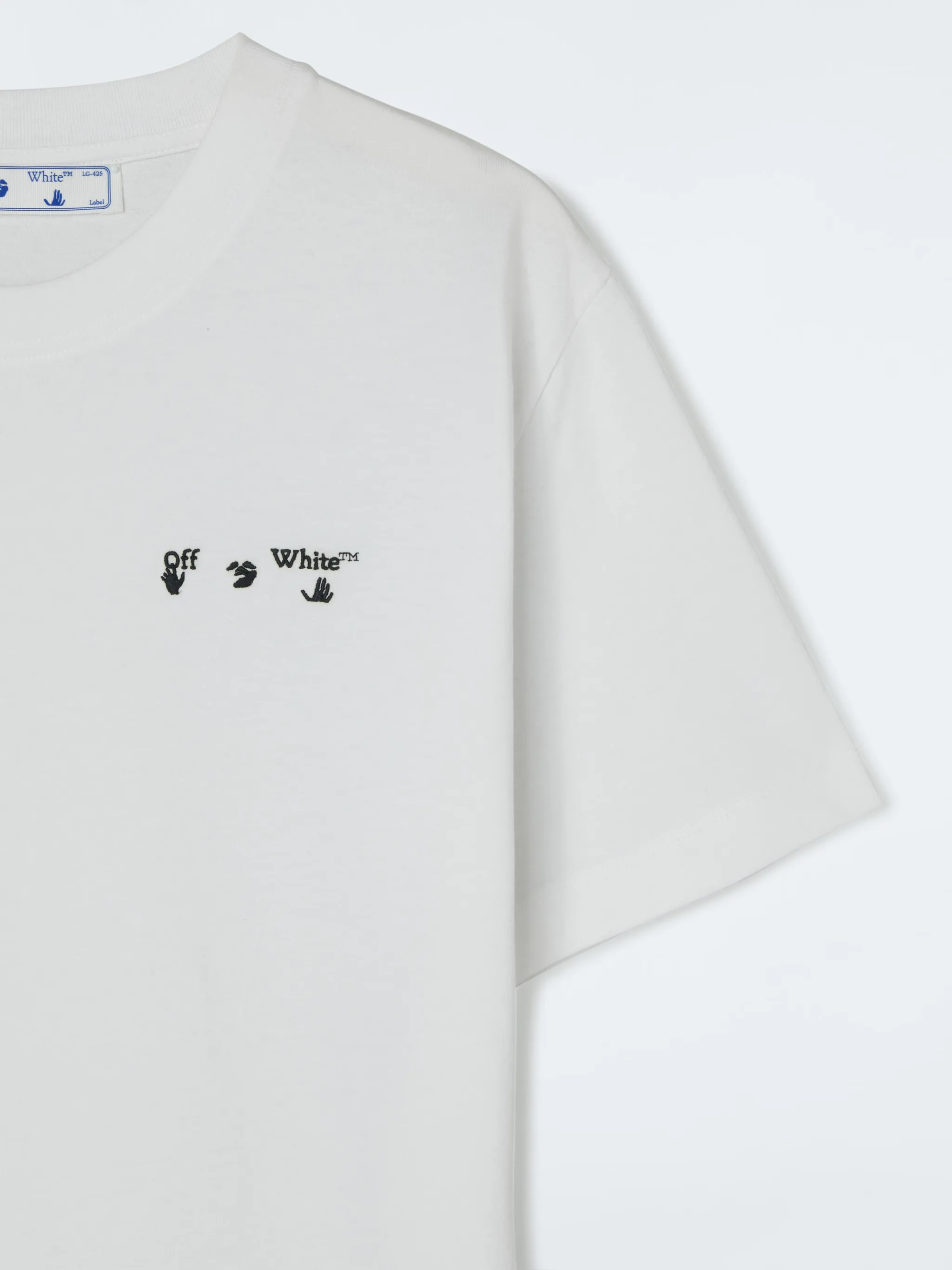t shirt off white logo