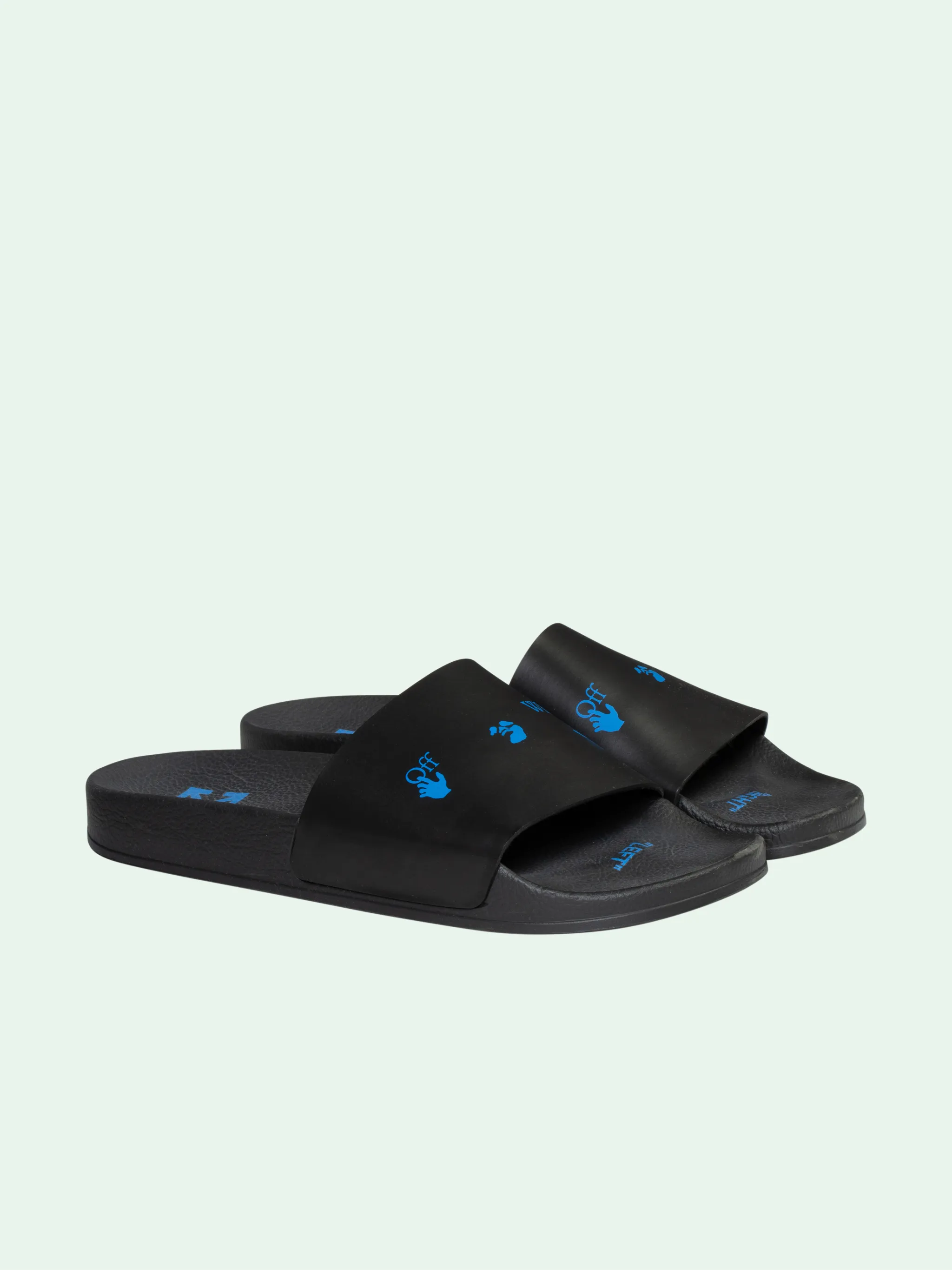 womens off white slides