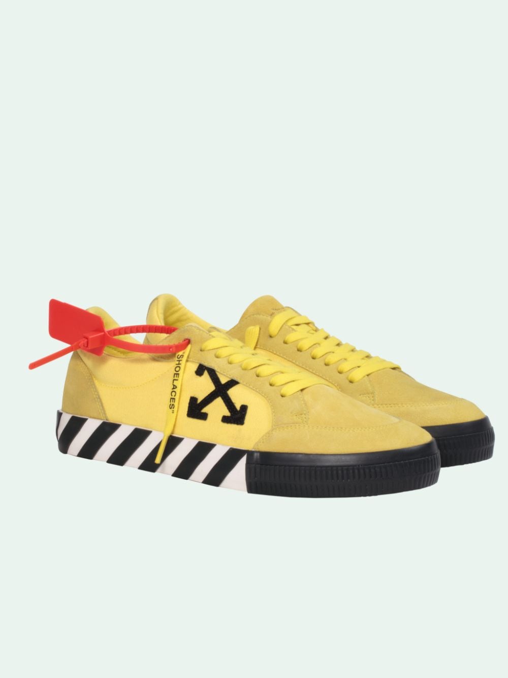 Off white sneakers yellow online