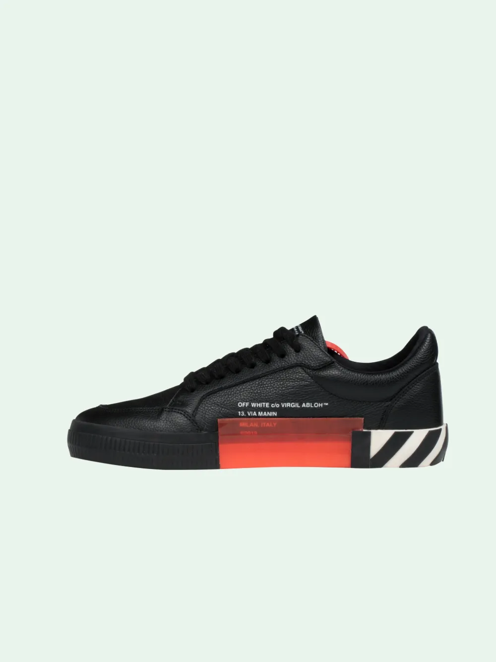 off white low top sneakers