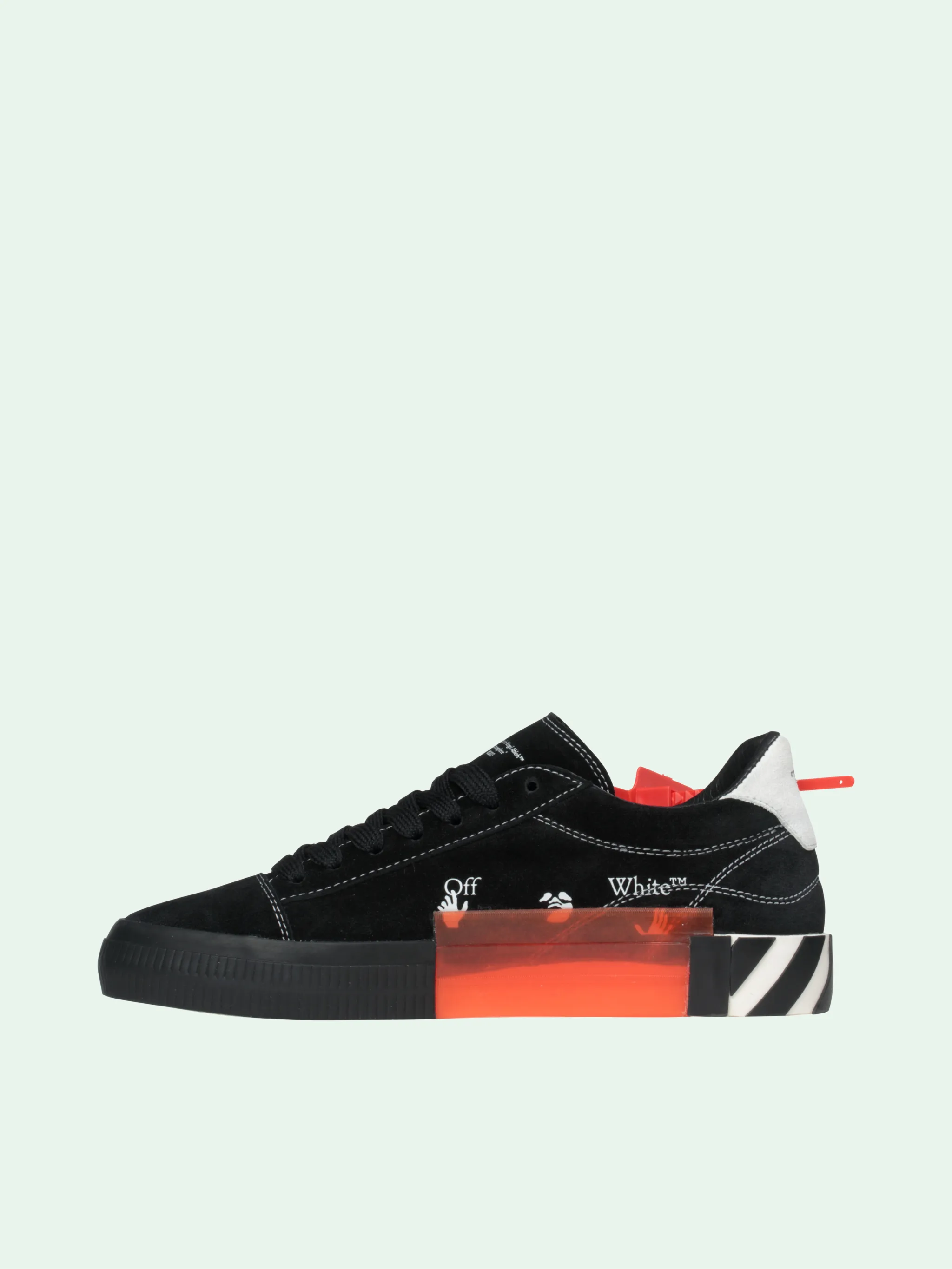 off white low vulcanized sneakers