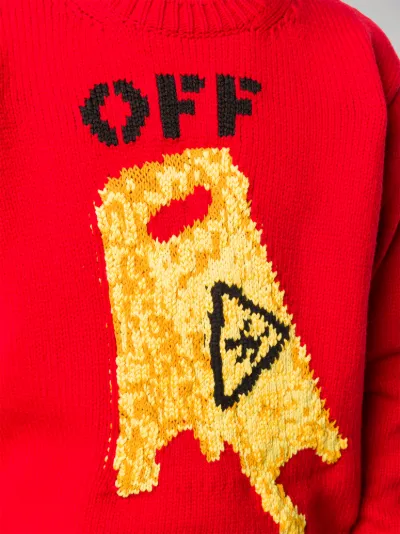 Off-White Maglione Pascal rosso | MODES