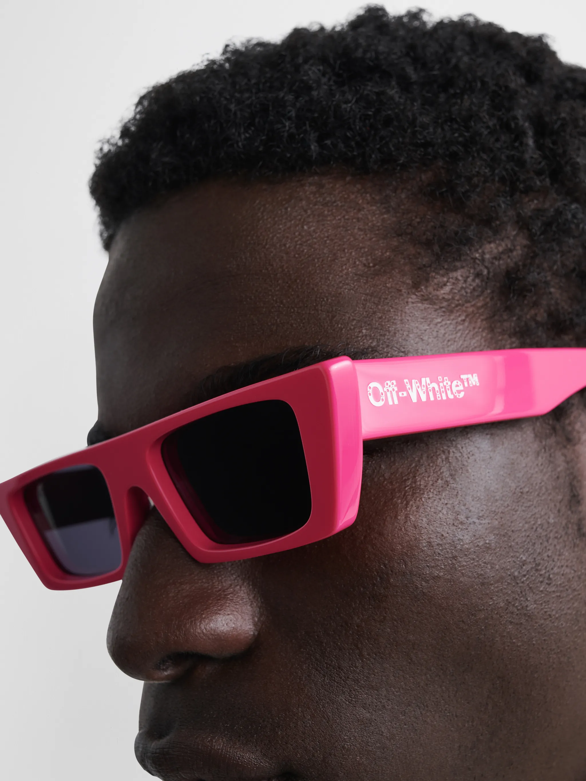 pink off white sunglasses