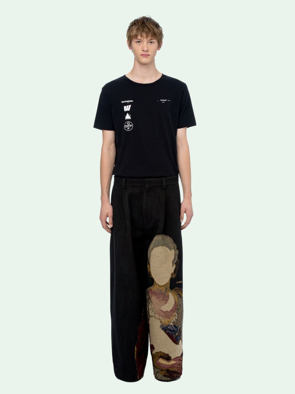 MARIANA DE SILVA VOLUME PANTS in black | Off-White™ Official AL