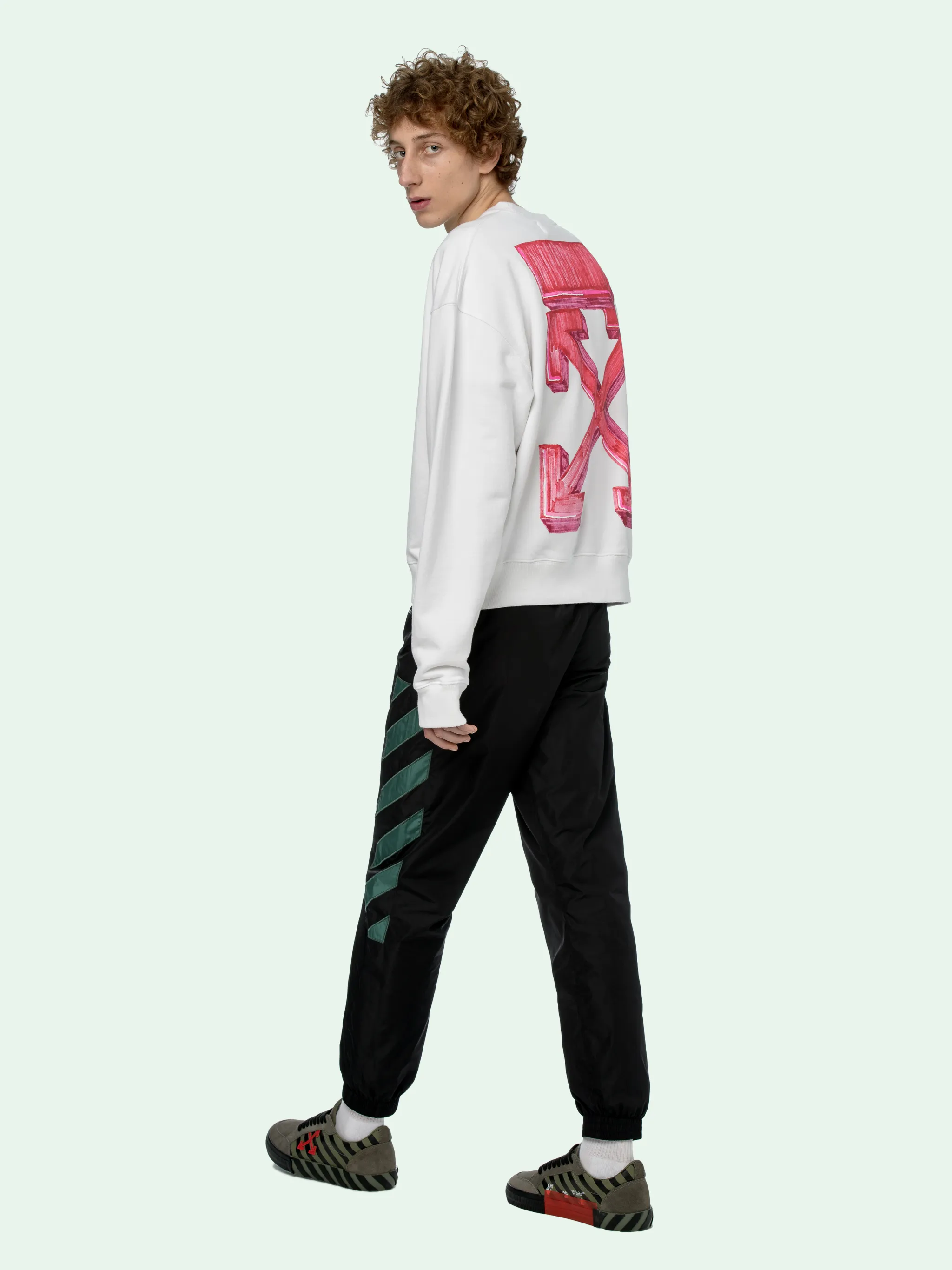 off white arrows crewneck