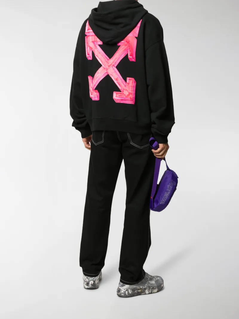 off white marker arrow hoodie