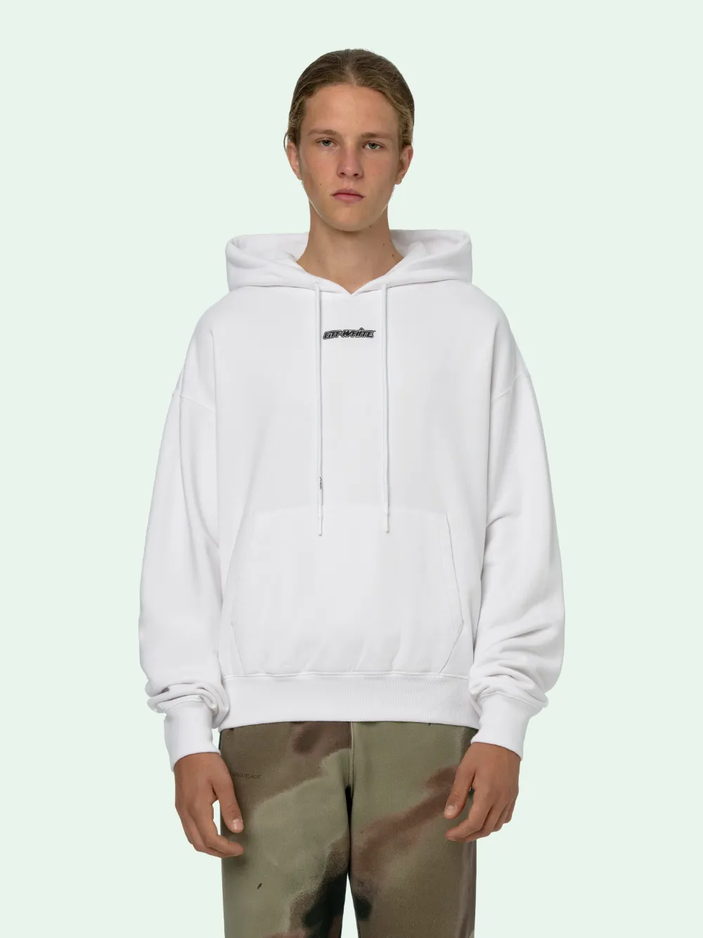 off white marker arrow hoodie
