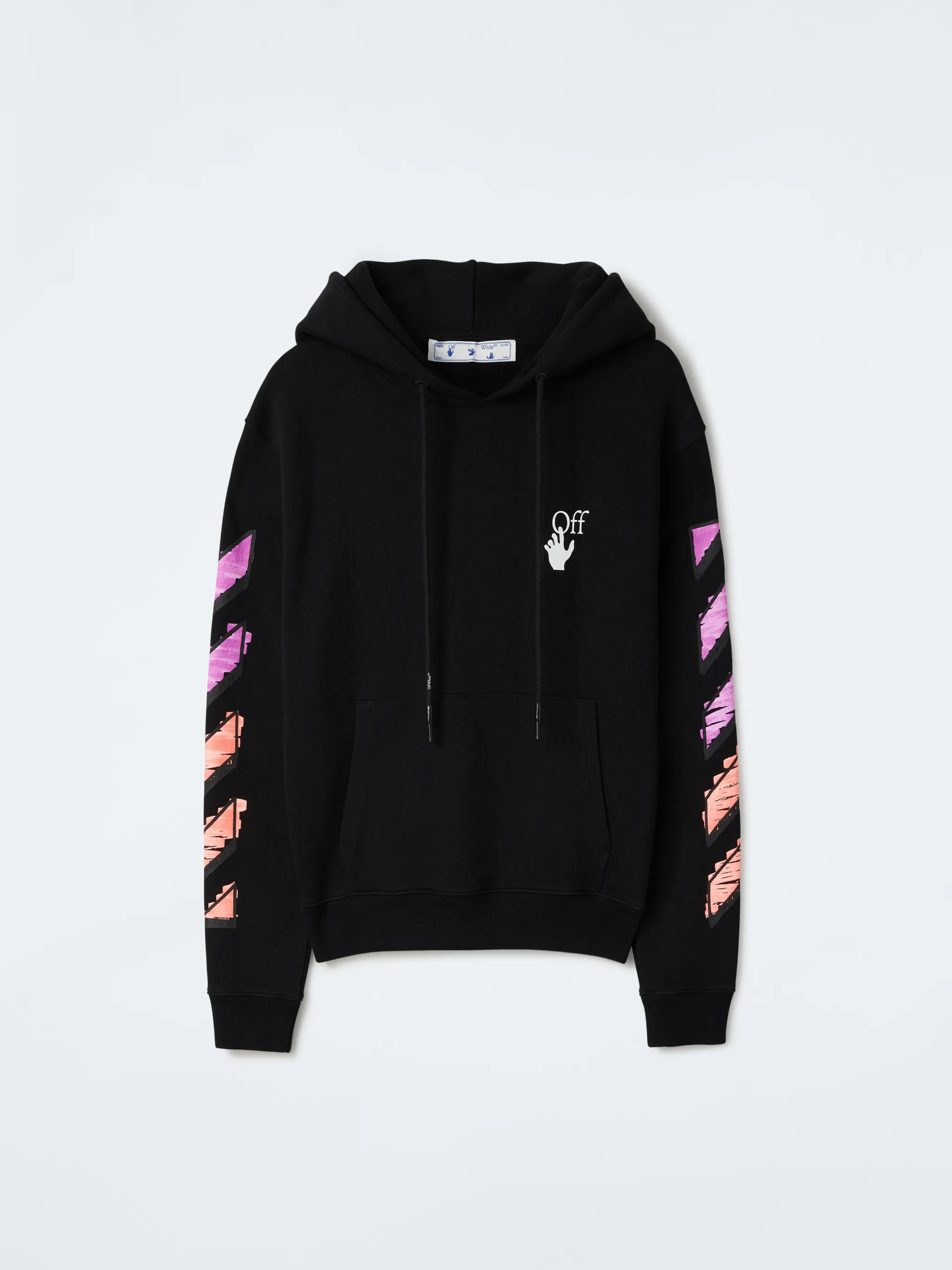 off white colorful hoodie