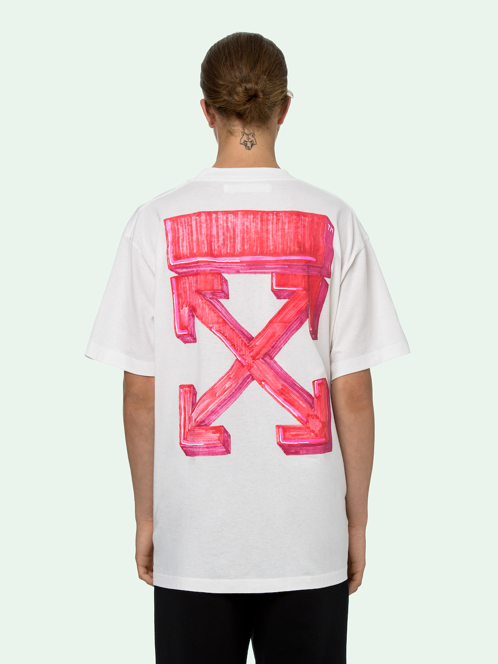 t shirt off white marker