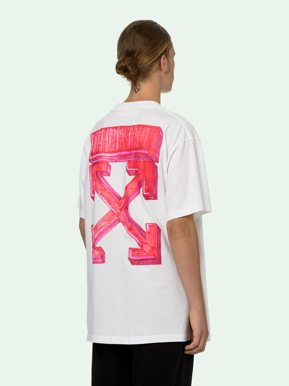 t shirt off white marker