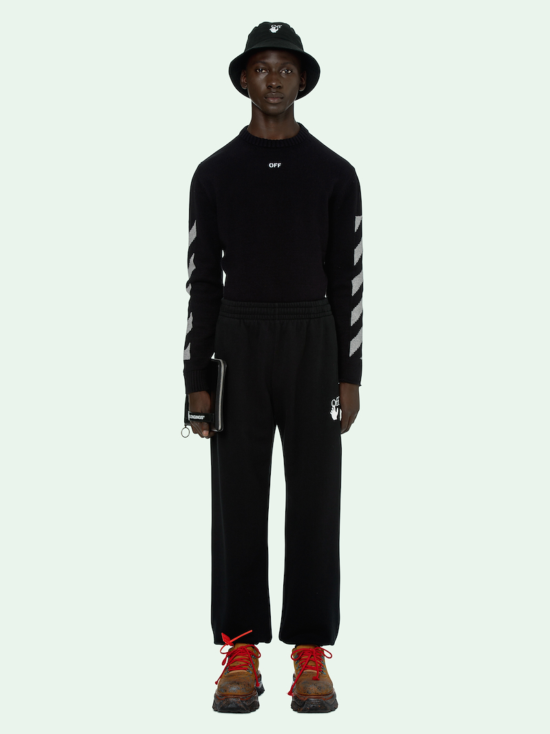 mens off white sweatpants