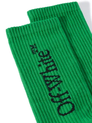 Off white clearance neon green socks