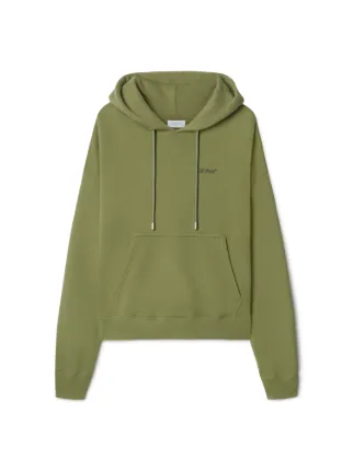 MILITARY GREEN ARROW SKATE HOODIE in green | Off-White™ Official ES