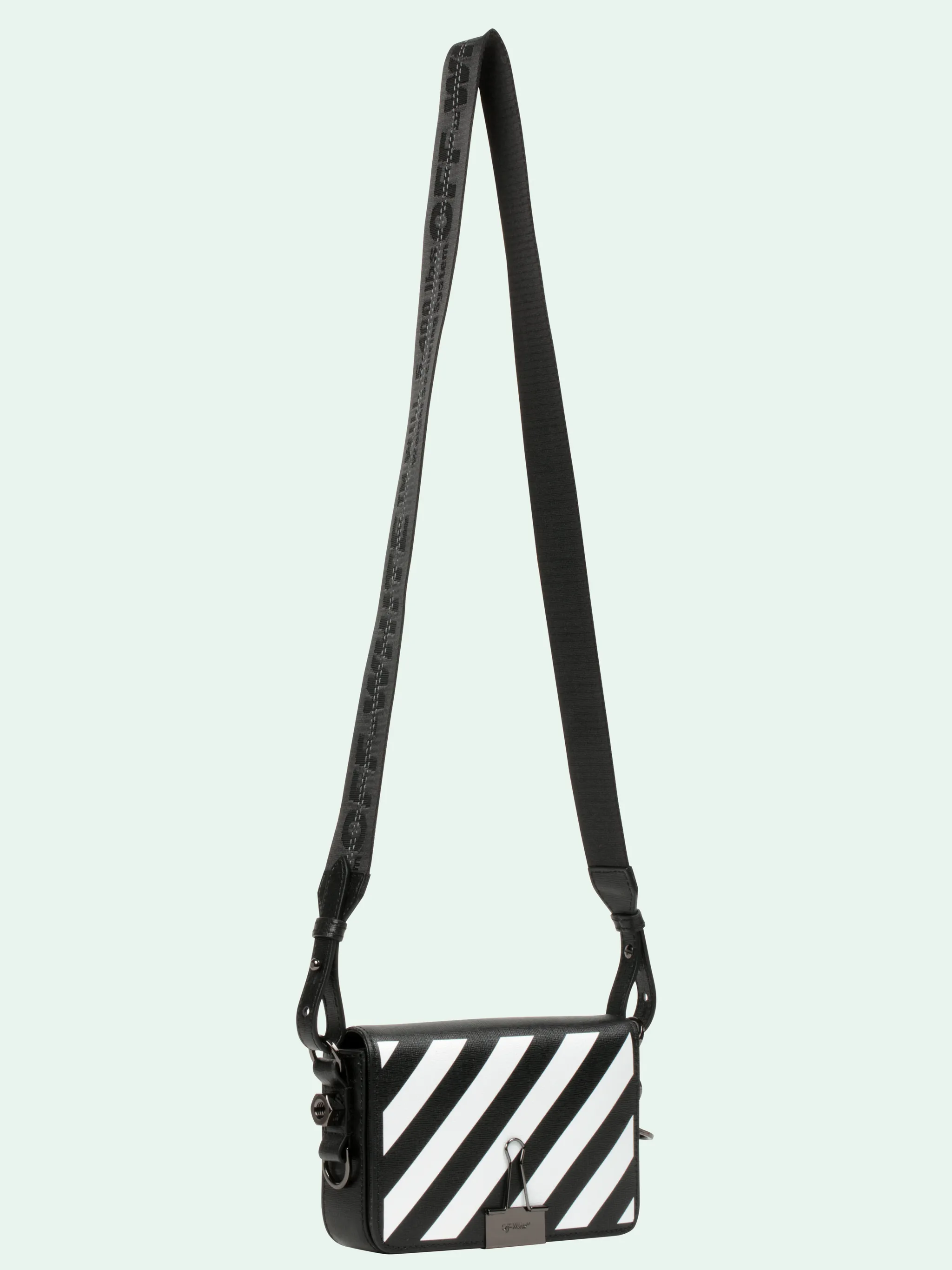 off white binder clip bag sale