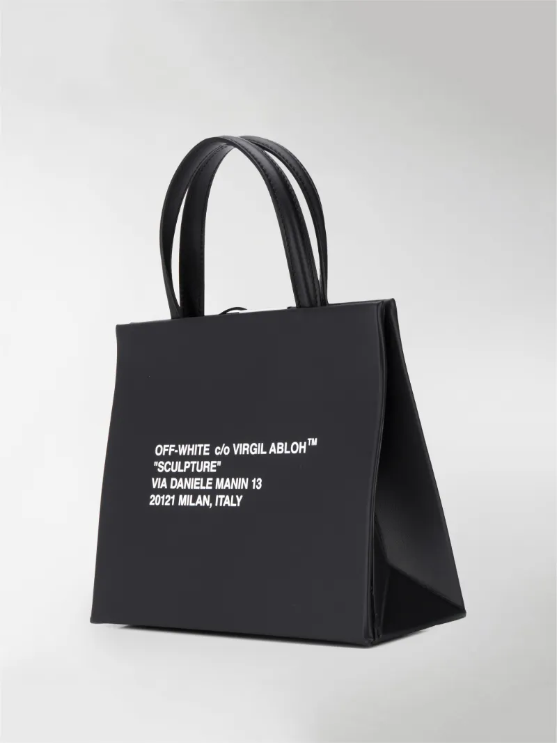 off white box bolsa mini