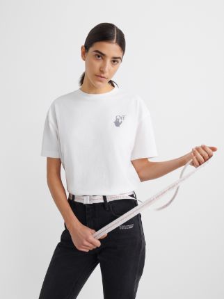 Off white hotsell belt shirt