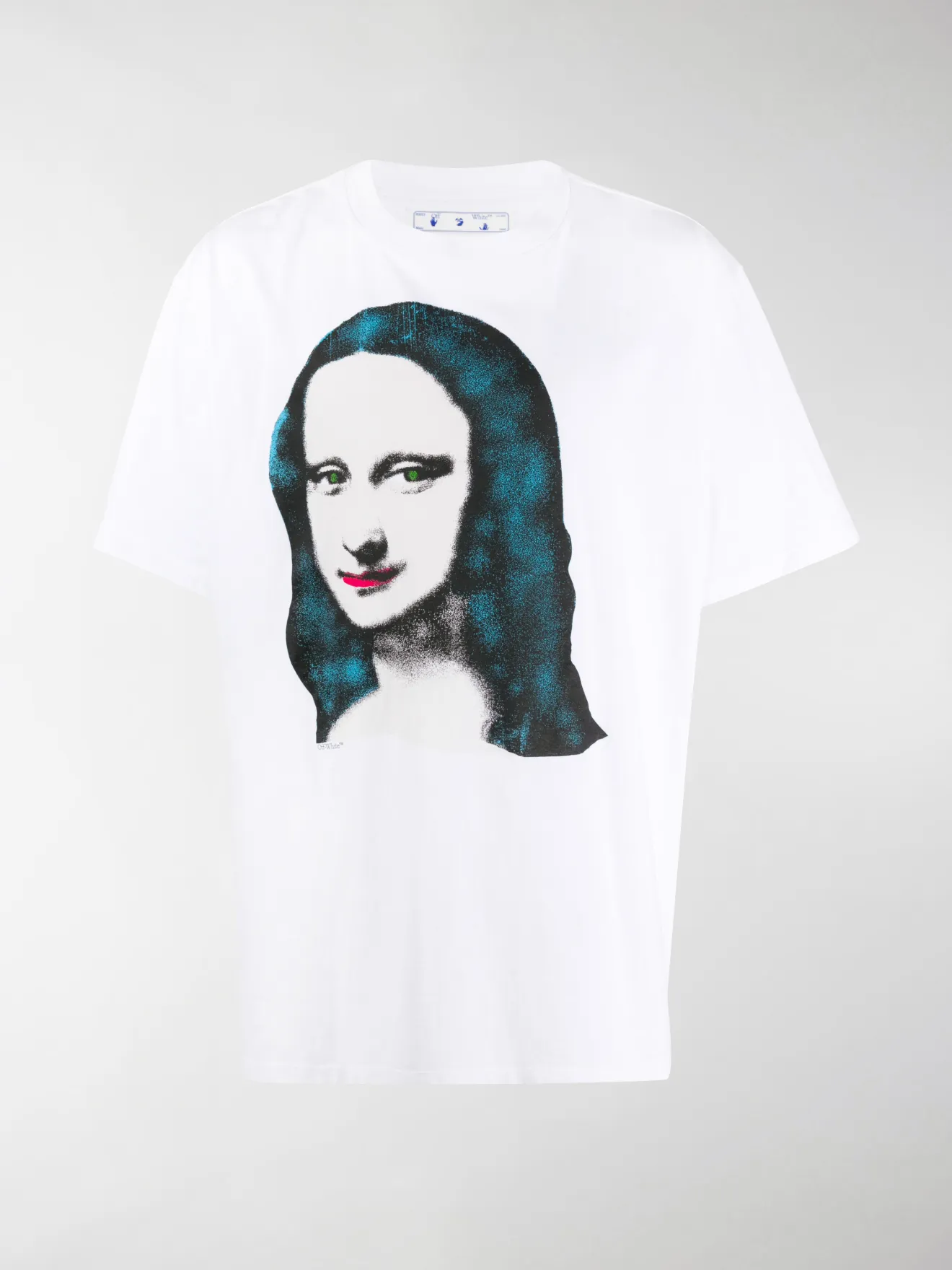 mona lisa print t shirt