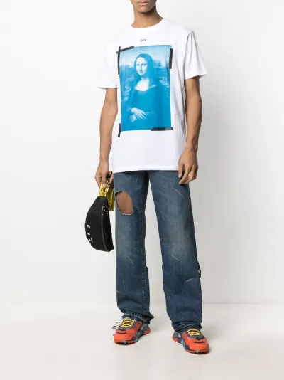 Off-White Mona Lisa print T-shirt white 