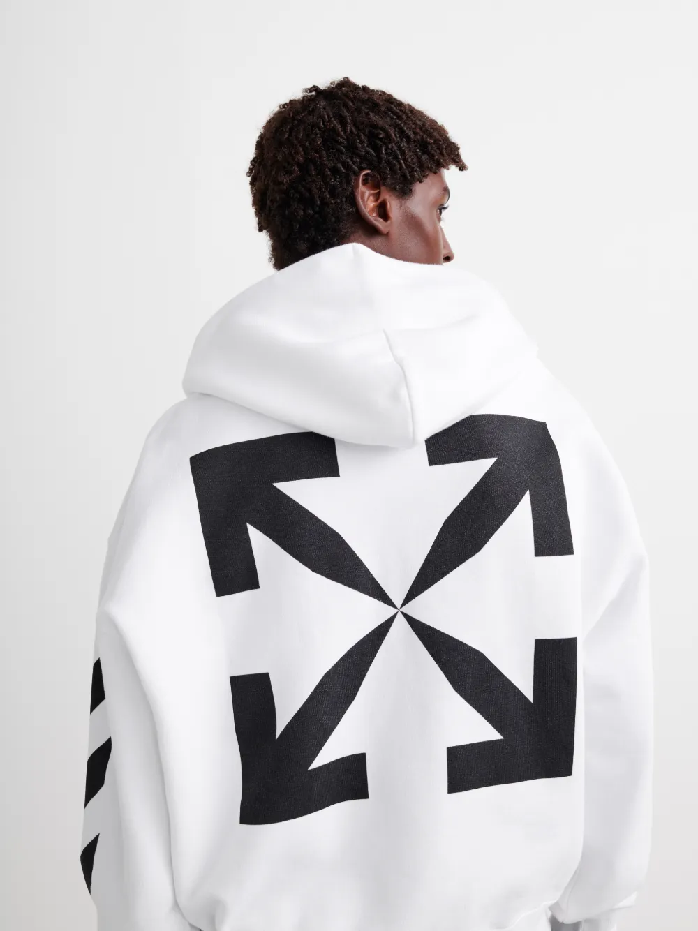 Off white hoodie x on sale