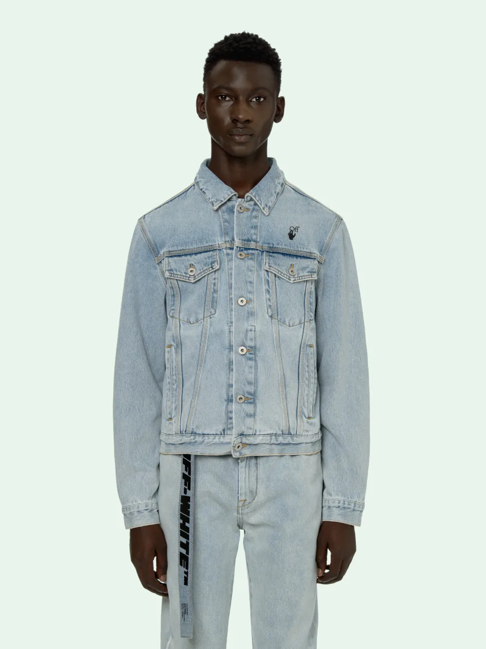 off white mona lisa jacket