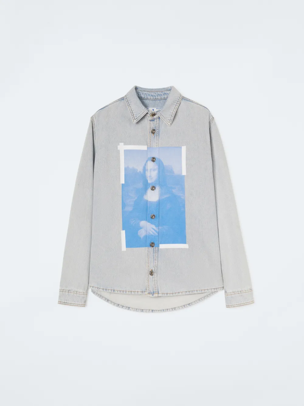 MONALISA DENIM SHIRT BLEACH