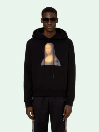 Off white mona lisa hoodie online stockx