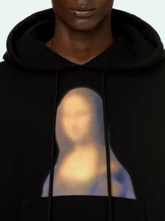 Off white mona lisa cheap hoodie stockx