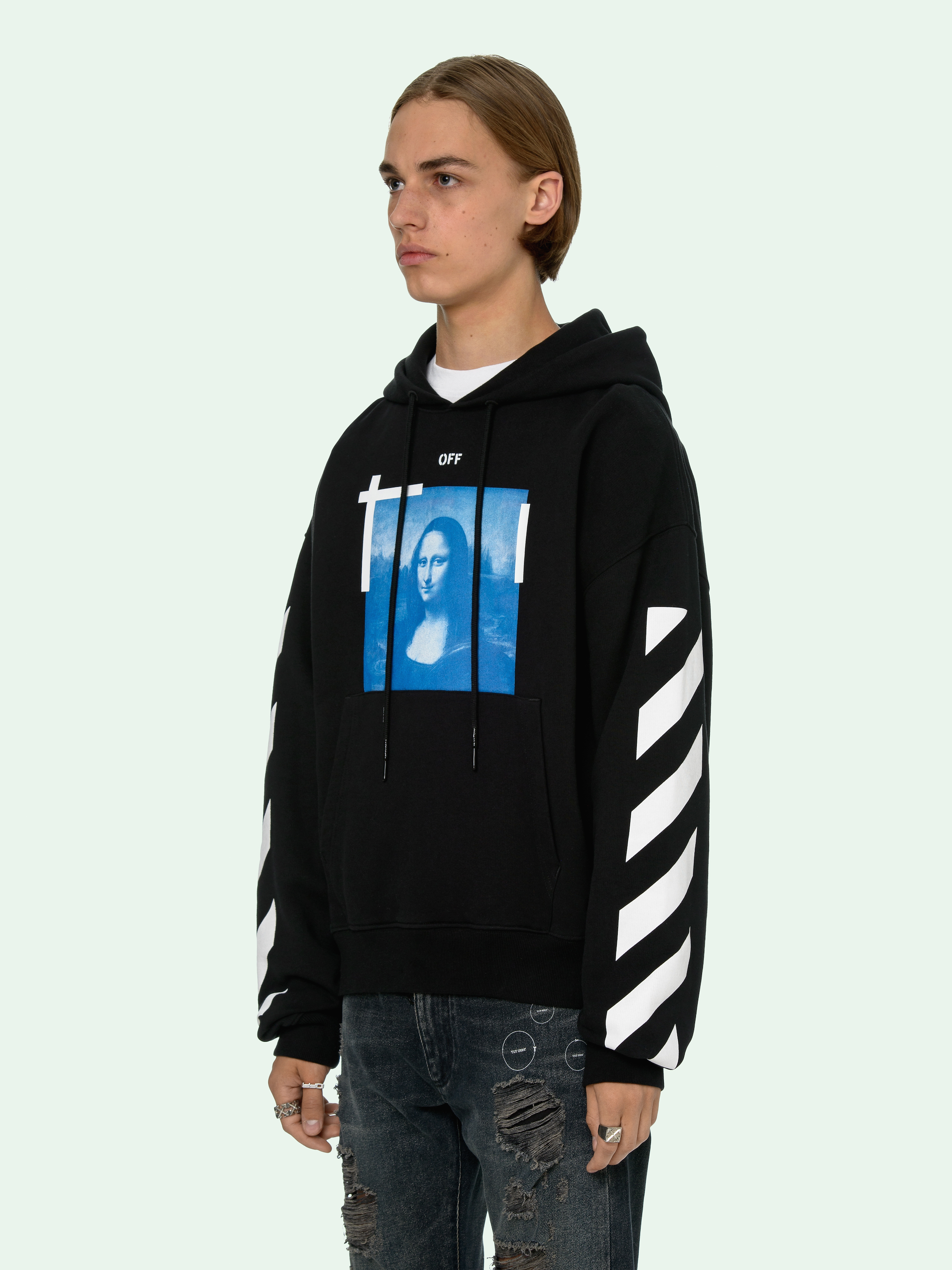 hoodie off white monalisa
