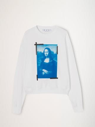 Off white sale mona lisa sweater