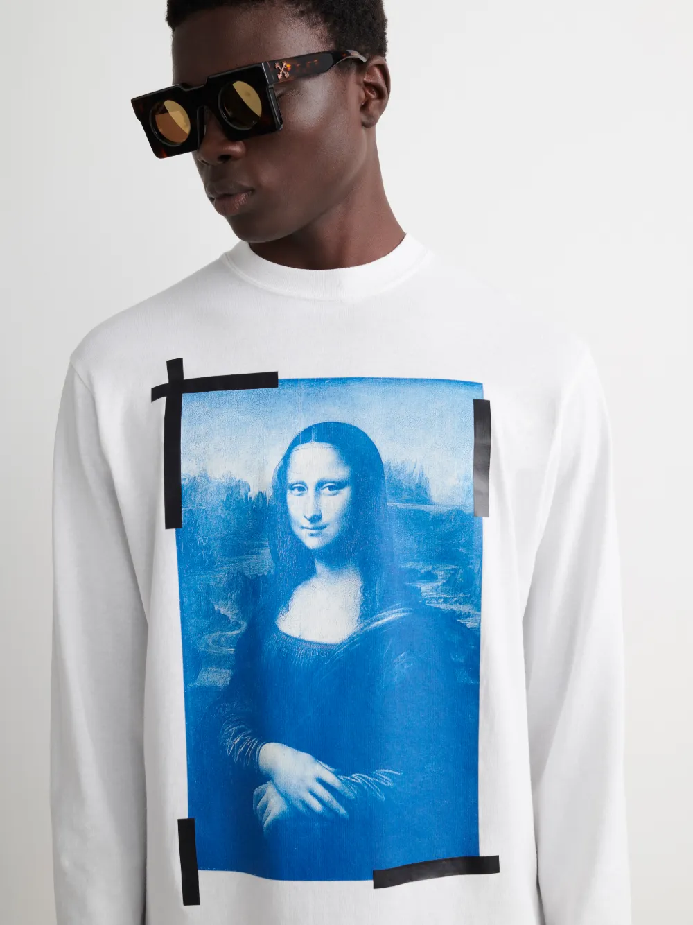 Off white t 2025 shirt mona lisa