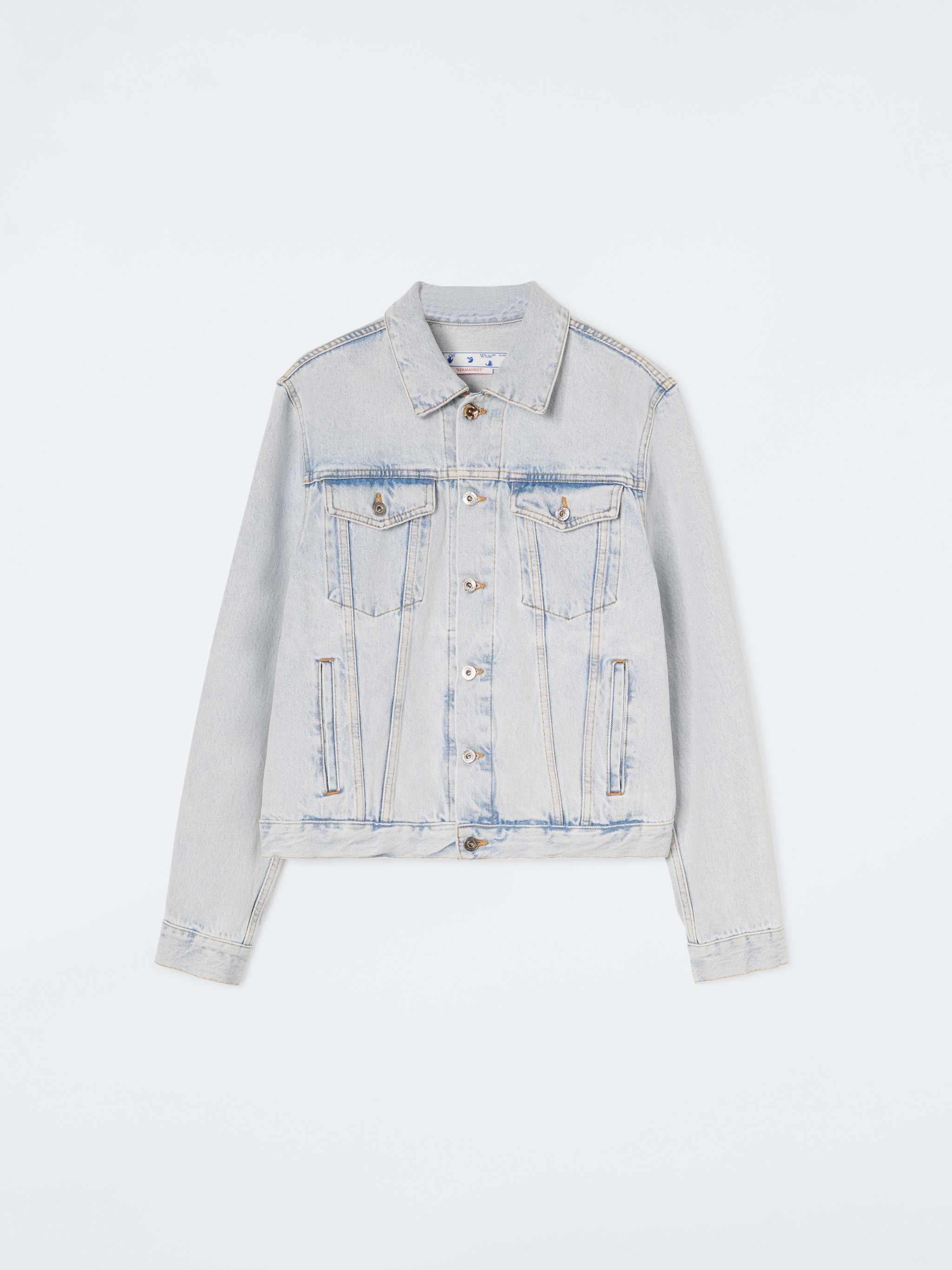 off white mona lisa denim jacket