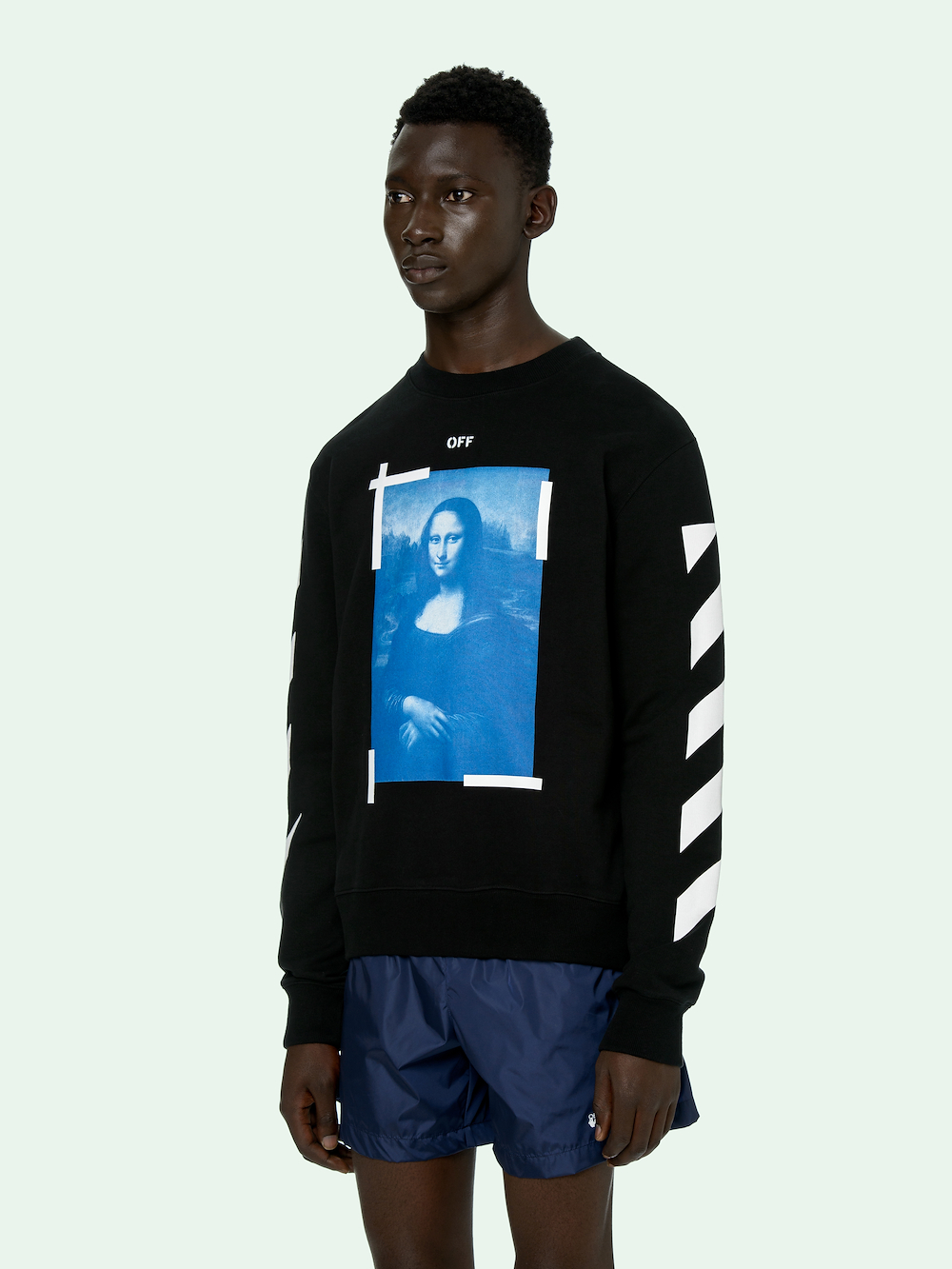 off white monalisa sweatshirt