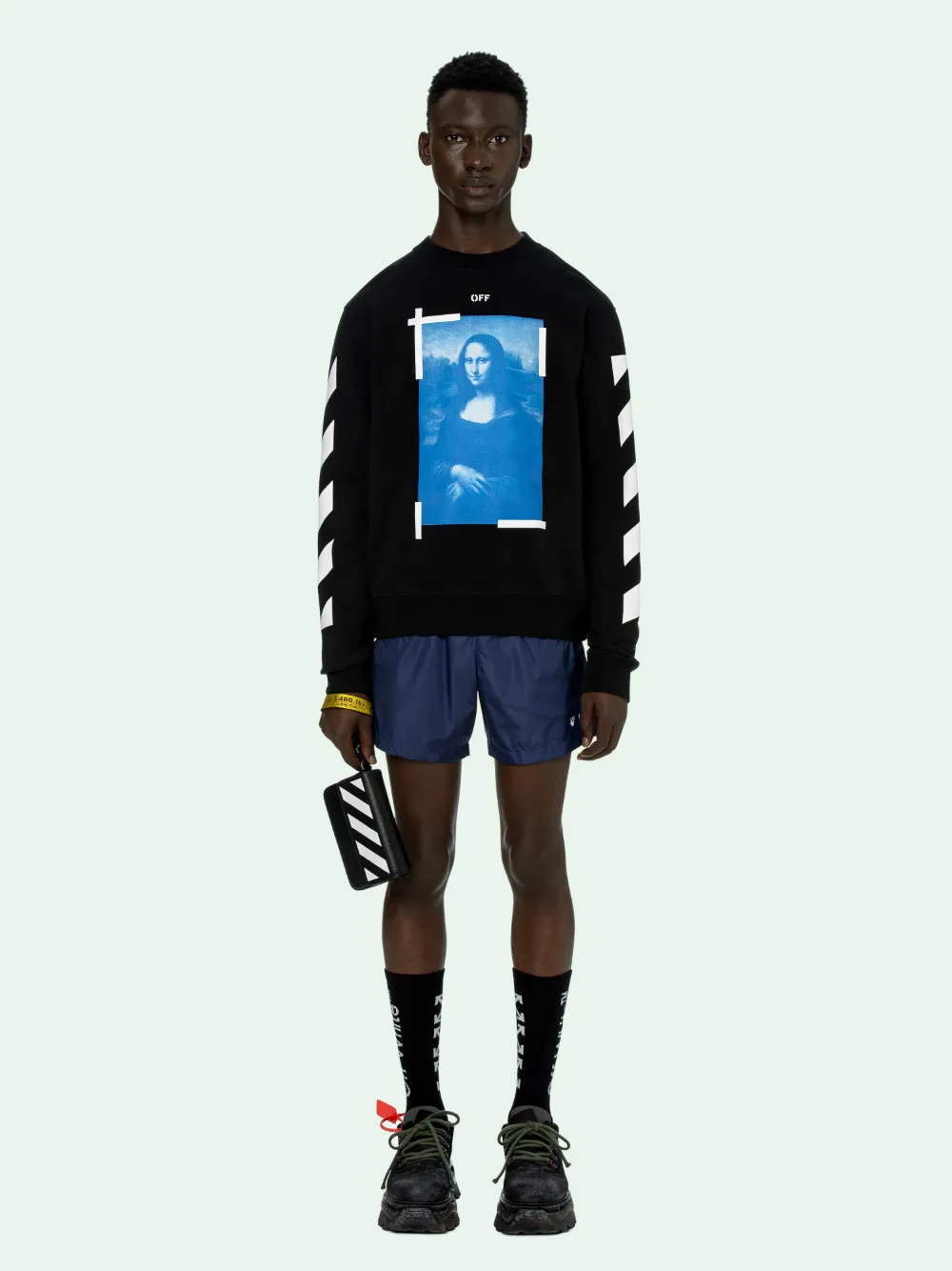 mona lisa off white hoodie