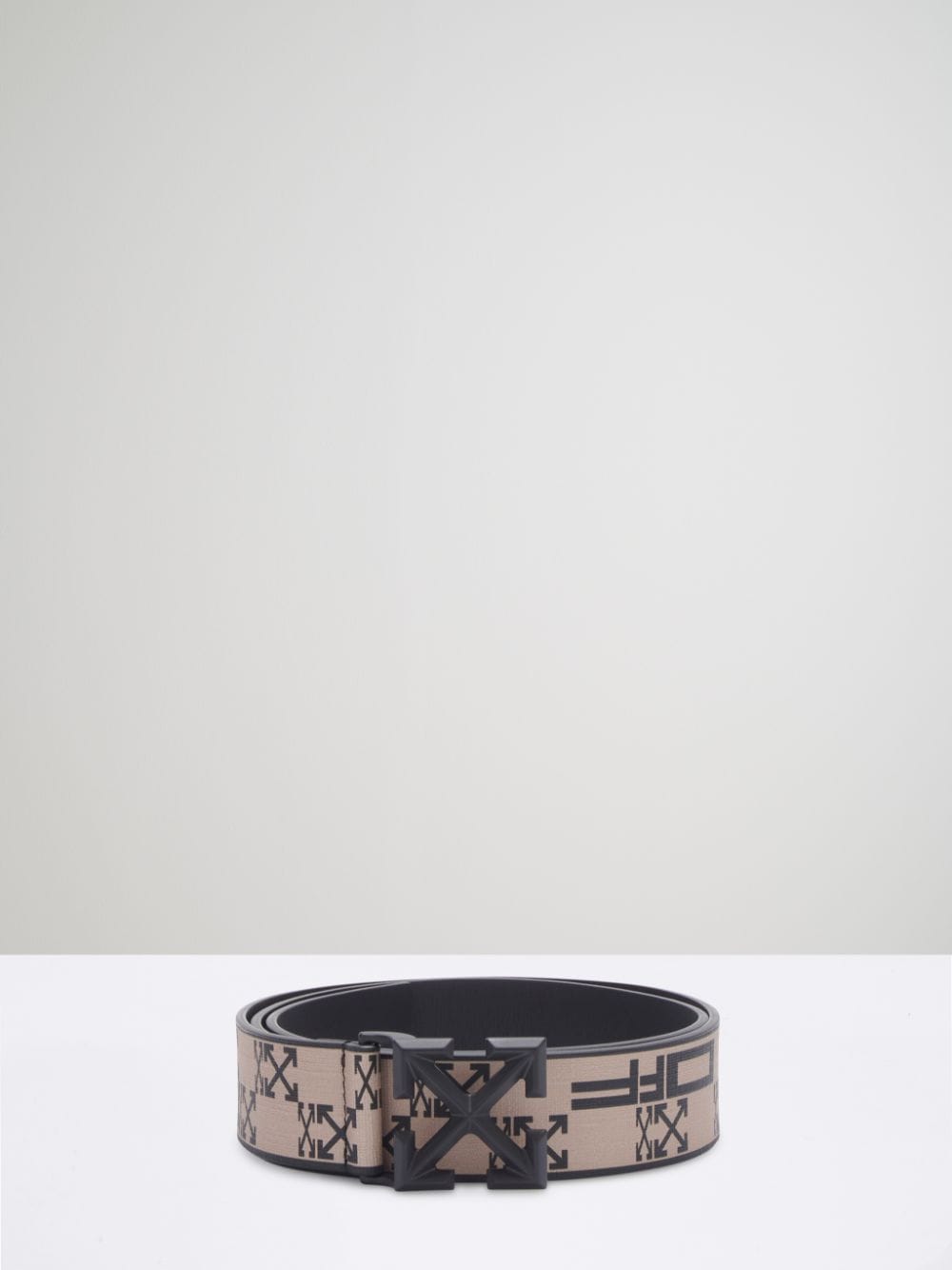 Gucci Belt Monogram Beige/Off White in Canvas Leather with Light