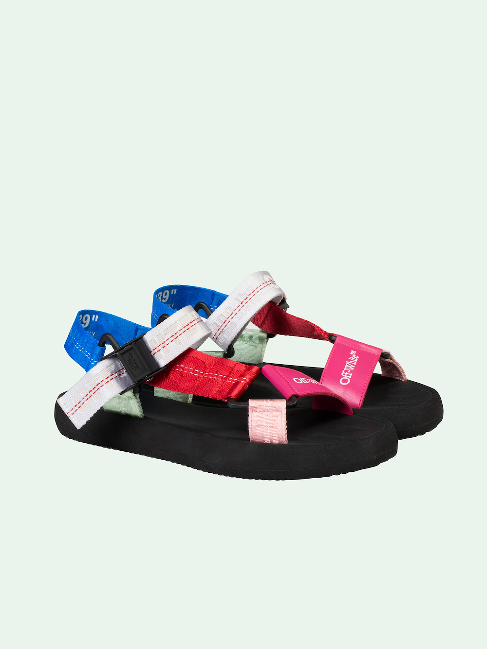 MULTICOLOR TREK SANDALS OffWhite™ Official Site