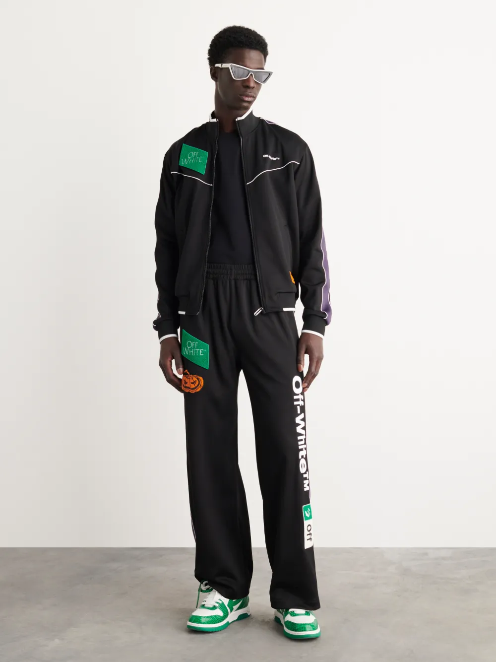 Off white 2025 tracksuit men