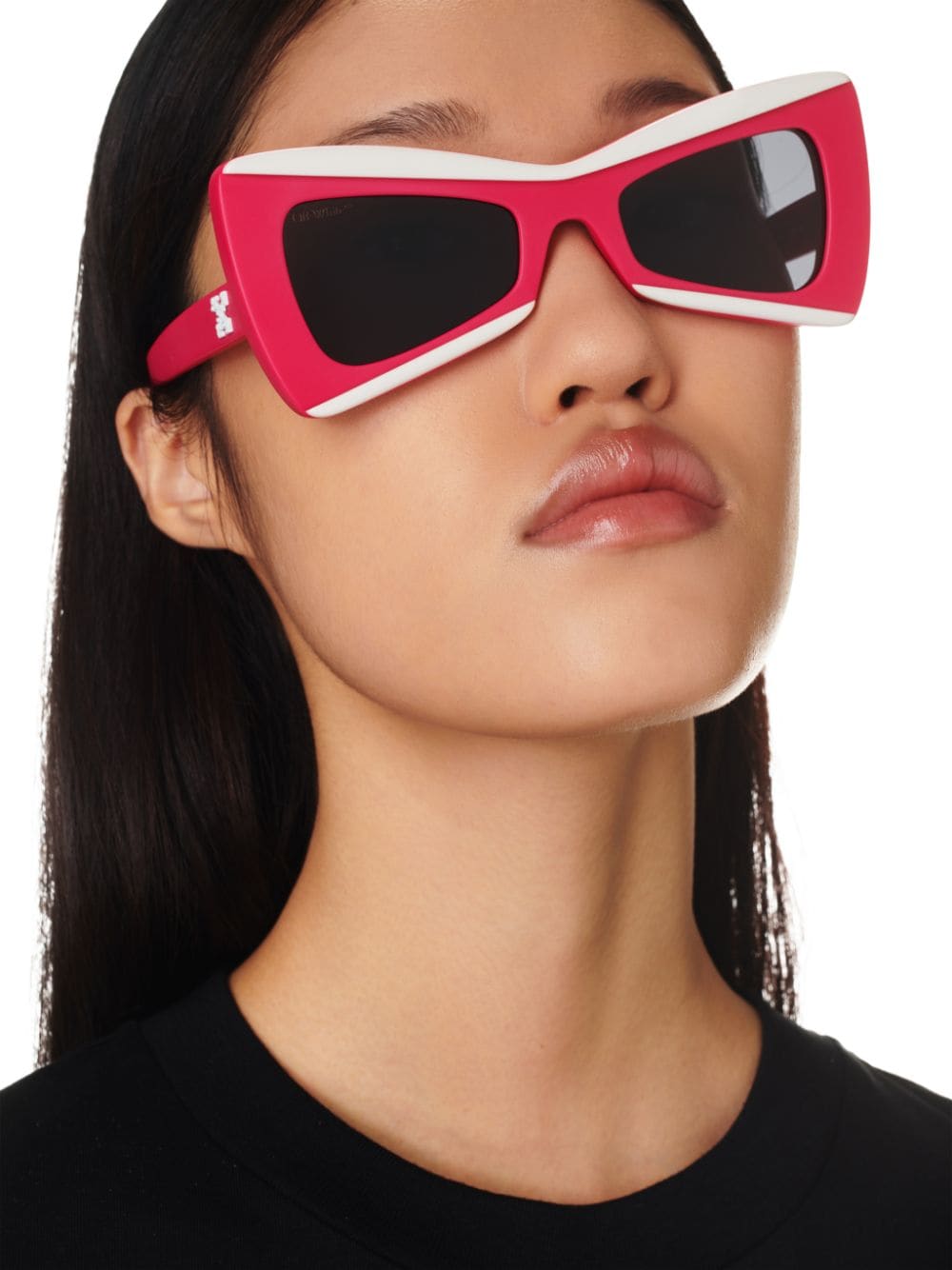 Off white shop sunglasses pink