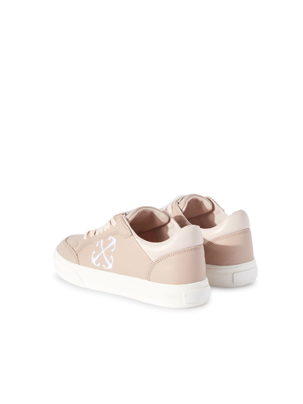 Pink off sales white sneakers