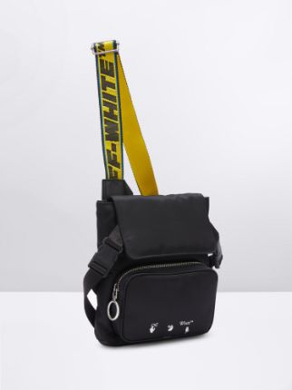 Buy Off-White Black Industrial Crossbody Bag in Nylon & Leather for MEN in  UAE