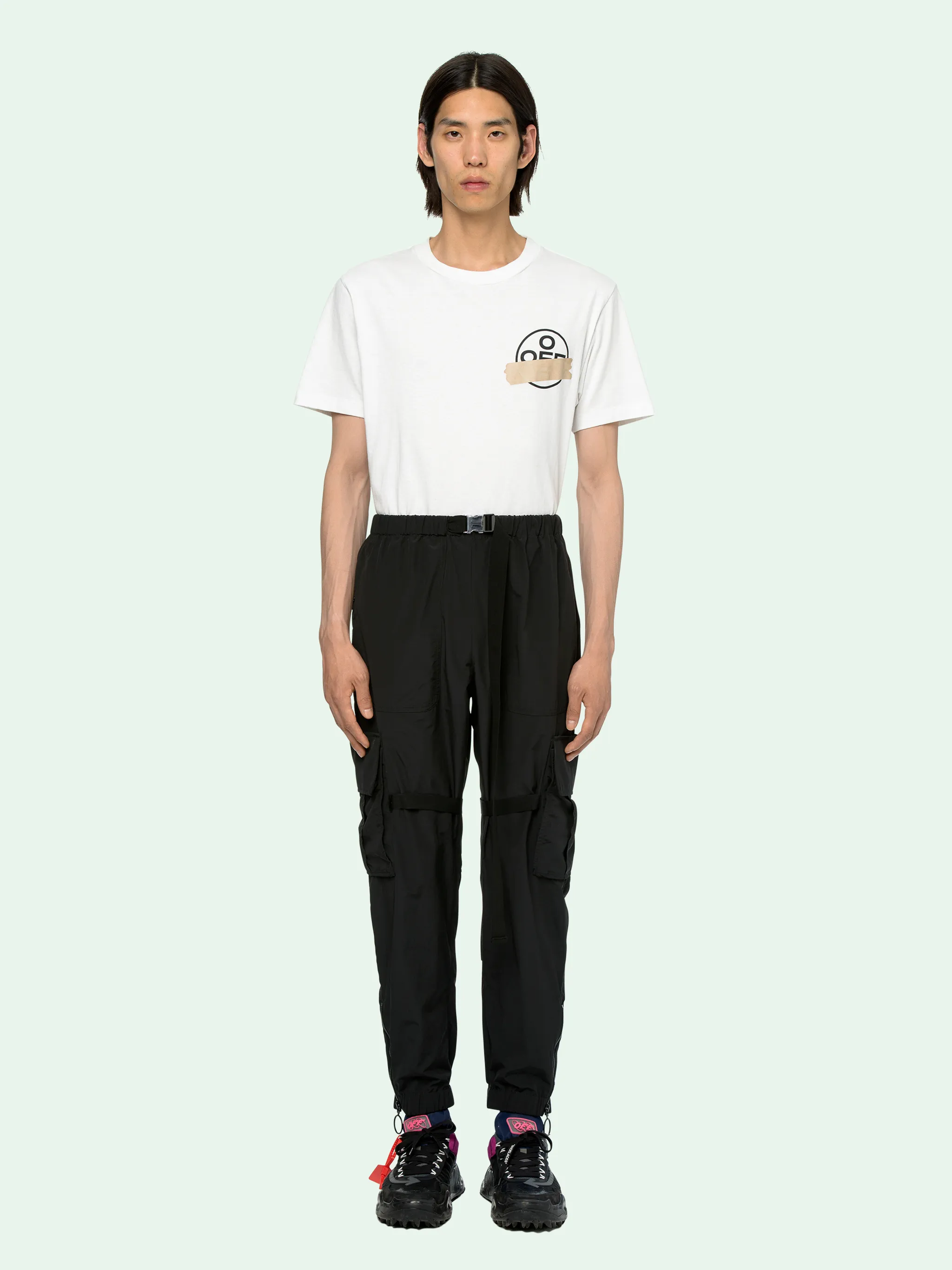women's nylon cargo pants