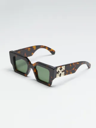 off white tortoise shell sunglasses