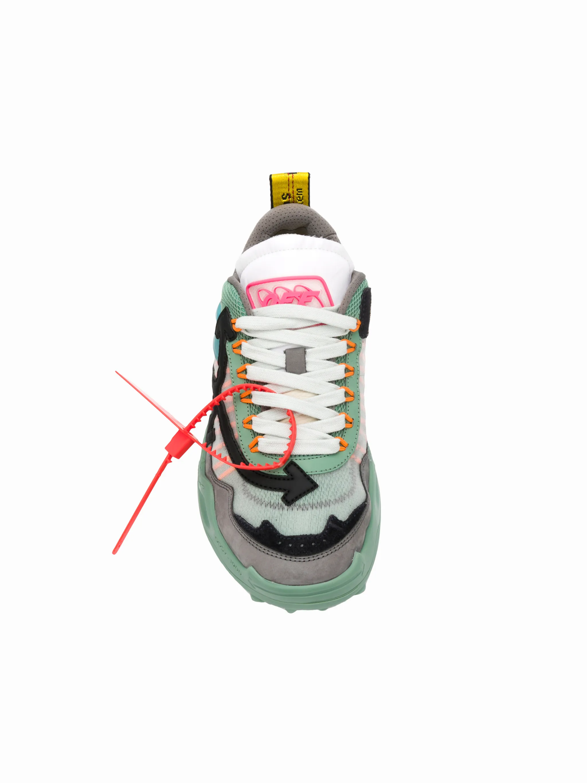 Off-White Mens Odsy 1000 White Sneakers, Size 11US (44 EUR