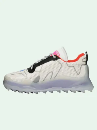 Off white transparent sales shoes