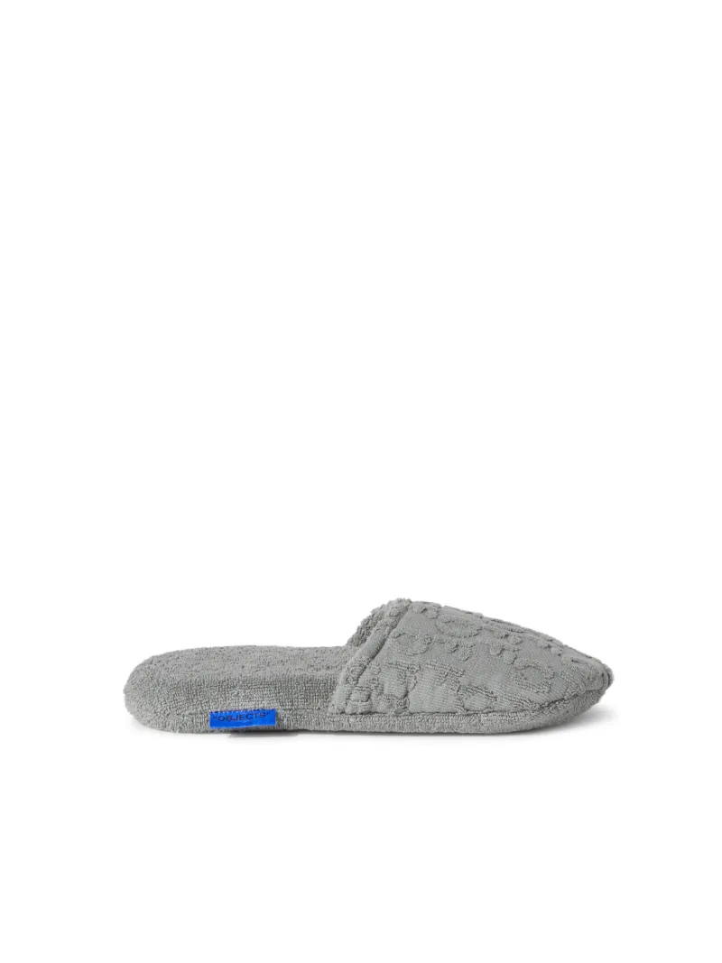 OFF STAMP SLIPPERS in grey Off White Official US