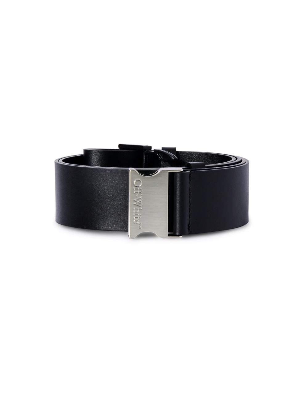 Off Tuc Leather Belt H40 in black