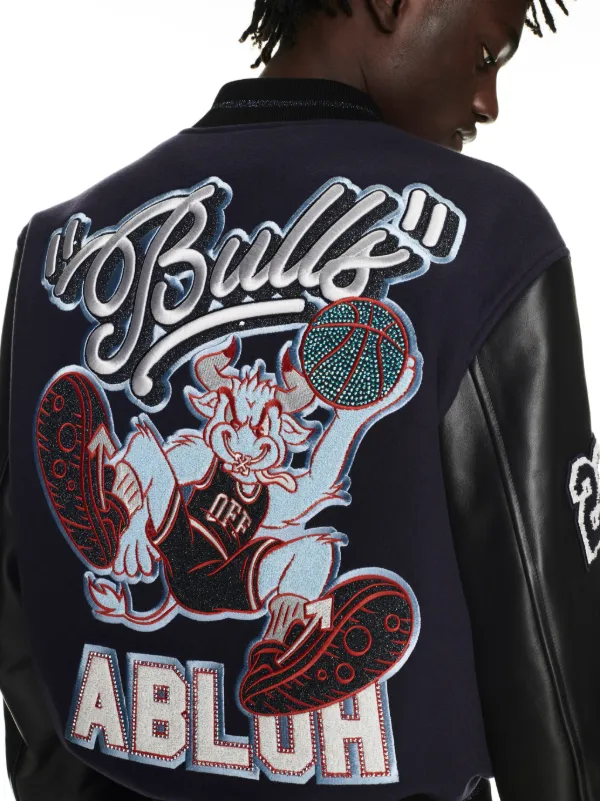 off white carolina blue