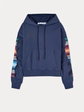 Off white blue liberty on sale hoodie