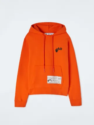 Off White c o teenage engineering Hoodie in orange Off White Official US