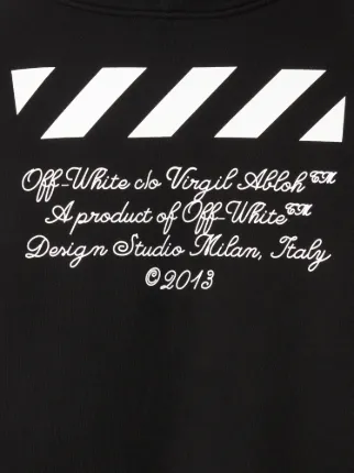 Off white best sale hoodie shirt