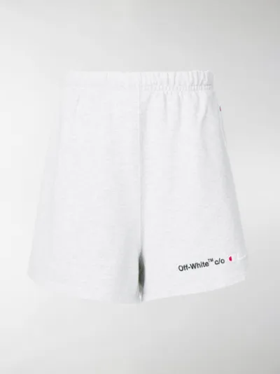 x Champion logo track shorts grey | MODES